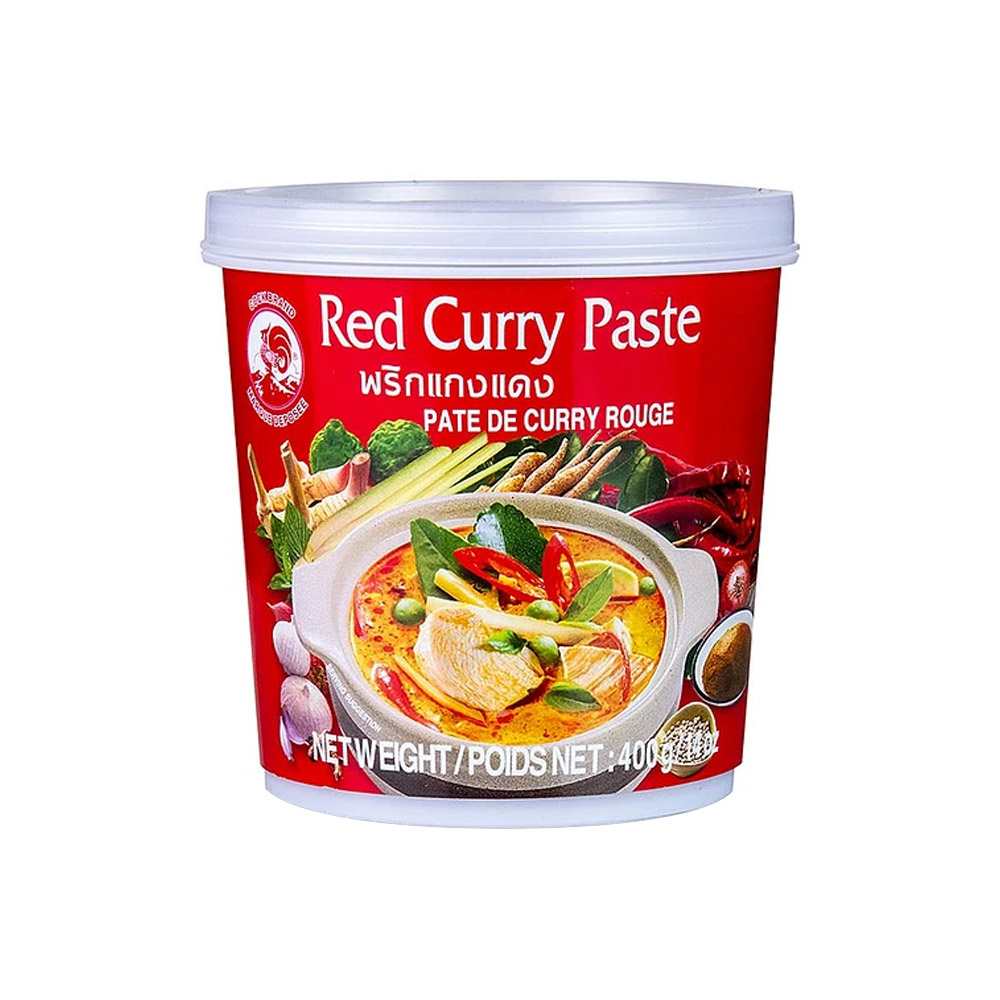Pasta Curry Rojo Cock Brand (400Grs)