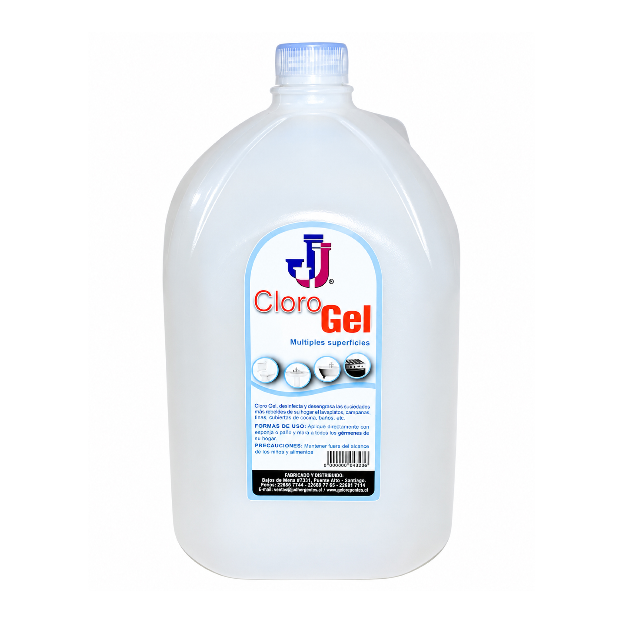 CLORO GEL JJ (5 LT)