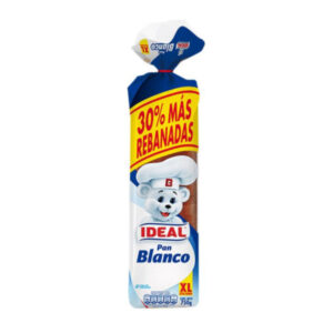 PAN BLANCO XL MARCA IDEAL (750 GRS)
