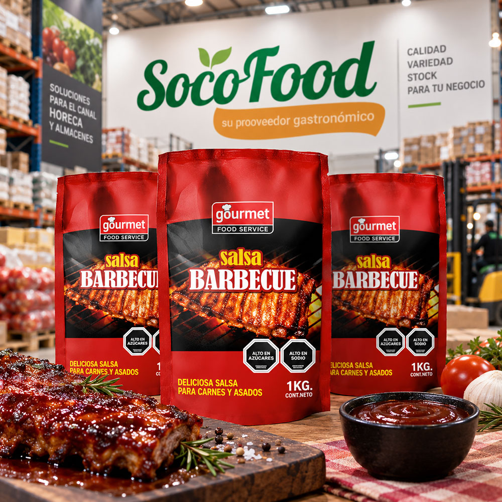 Salsa Barbecue para restaurantes y negocios gastronómicos en la Quinta Región
